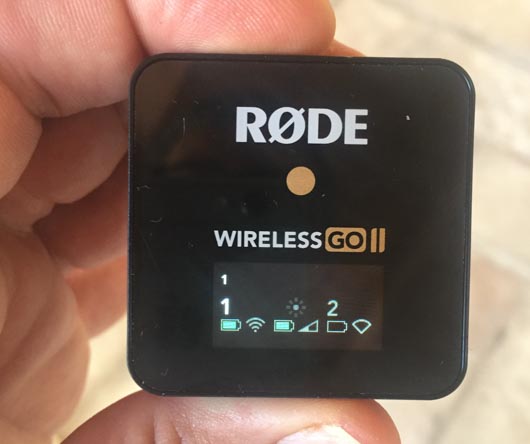 rode wireless Go II